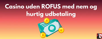 Casino Sider Uden ROFUS Find Dine Favoritter Casino Sider Uden ROFUS Find Dine Favoritter